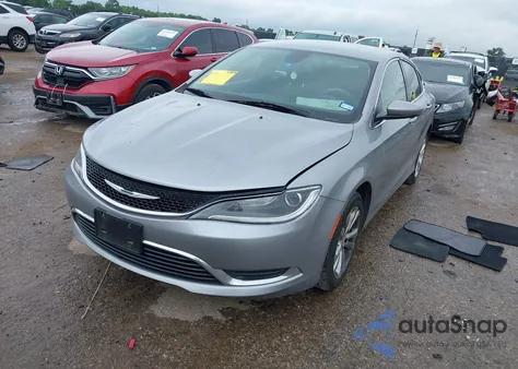 2016 Chrysler 200 Limited z USA, uszkodzony, nr VIN 1C3CCCAB1GN104357
